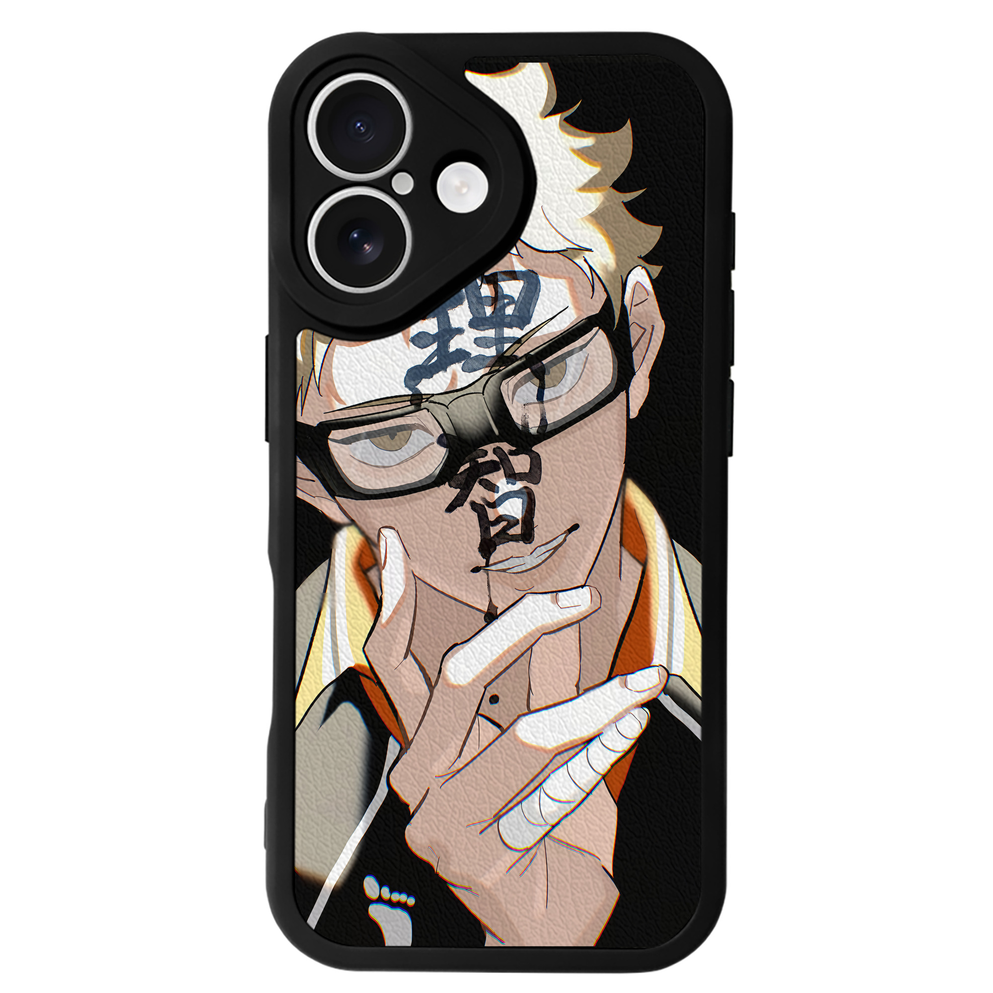 （画像用） ハイキュー!! Haikyu!! 【iPhone 16シリーズ対応】シリコンスマホケース（レザー調） 材質：シリコン